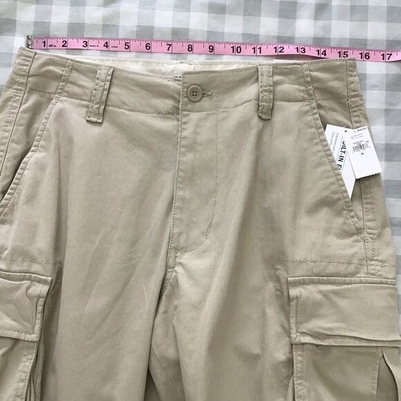 BEIGE Cargo Old Navy cargo men’s shorts safari soft cotton spandex elastane 30 - Picture 6 of 10